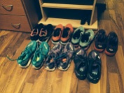 I know I'm crazy (but I'm not the only one), I love all those shoes...